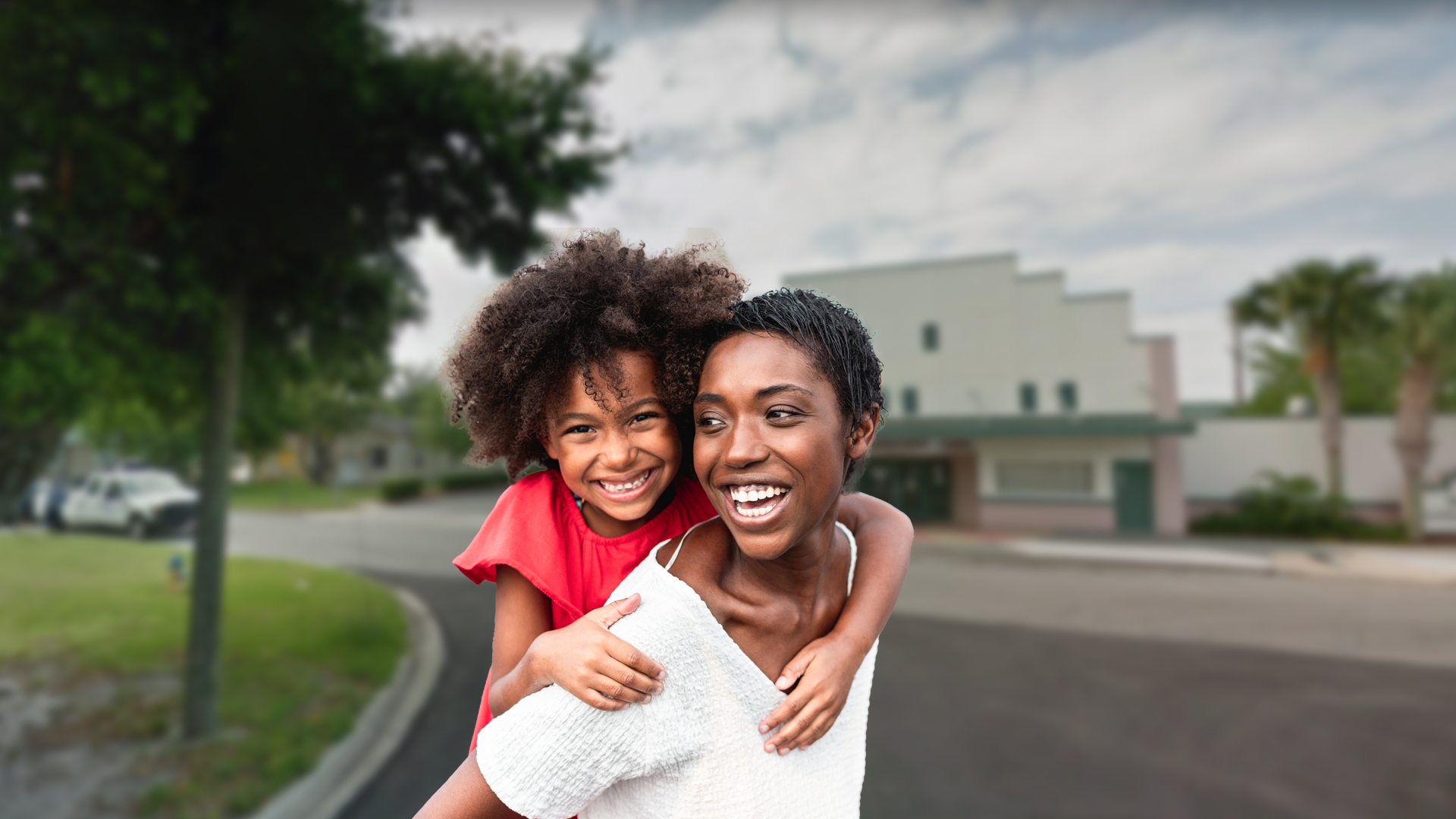 A mother and child together at the Maxey Center in East Winter Garden