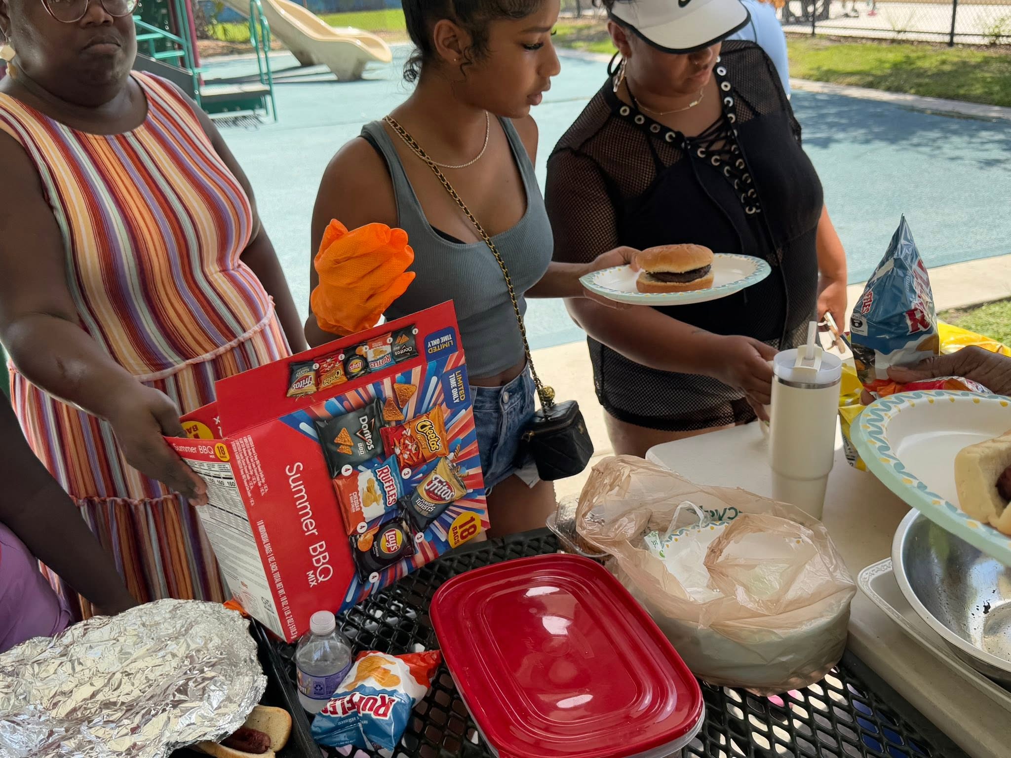 Community food and fellowship